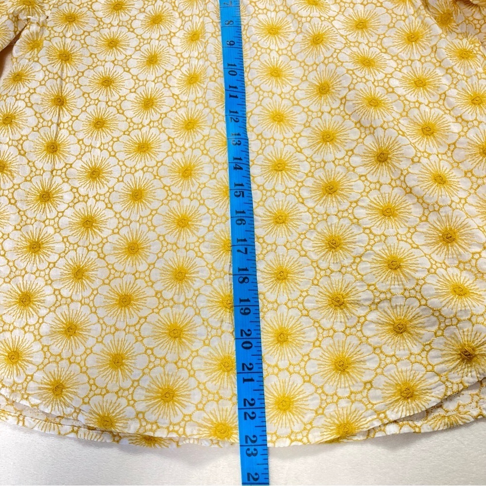 J. Jill Embroidered Button Down Shirt - Picture 9 of 10